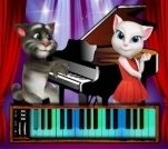 Игра Говорящий Том: Пианино
